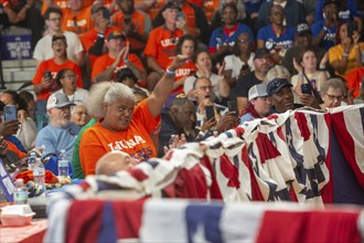 Detroit, Michigan, USA, 2 September 2024, Union members attended a Kamala Harris campaign rally on