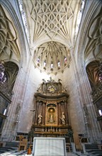 Altar in the cathedral, Segovia, province of Segovia, Castile and Leon, Spain, Europe