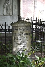 Europe, Germany, Hanseatic City of Hamburg, Altona district, Cemetery at the Christianskirche, Tomb