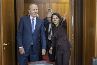 Federal Foreign Minister Annalena Bärbock, Buendnis90/Die Grünen, meets the Foreign Minister of