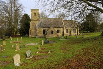 Village parish church of Saint Mary, Calstone Wellington, Wiltshire, England, UK