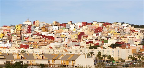 Housing in Melilla autonomous city state Spanish territory in north Africa, Spain, Europe