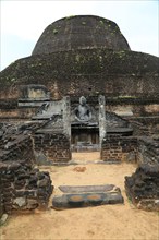 Pabula Vihara temple, UNESCO World Heritage Site, the ancient city of Polonnaruwa, Sri Lanka, Asia