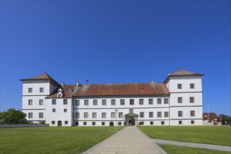 Meßkirch Castle, Castle of the Counts of Zimmern, Zimmern Castle, regular four-wing castle complex,