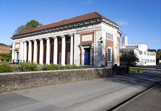 Memorial Hall building Marlborough College school, Marlborough, Wiltshire, England, United Kingdom,