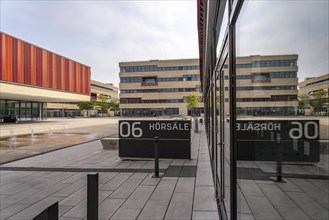 The campus of the Ruhr West University of Applied Sciences, HRW, a state university of applied