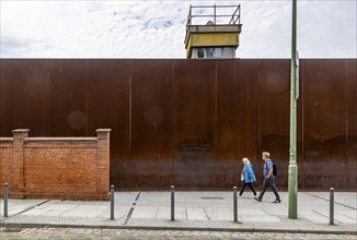 Berlin Wall Memorial, sight and reminder of the division by the Berlin Wall and of the fatalities