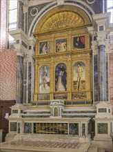 Giovanni Bellini Vincent Ferrer polyptych in the Basilica dei Santi Giovanni e Paolo, Venice,