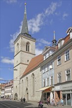 Gothic All Saints' Church, Erfurt, Thuringia, Germany, Europe