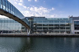 Aalborg University, Sluseholmen neighbourhood, on an artificial island, former industrial area, now