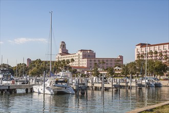 Vinoy Renaissance St. Petersburg Resort & Golf Club with private marina on the downtown St.