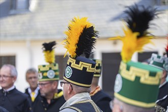 Minister-President Michael Kretschmer visits Schneeberg on the occasion of the mining dispute day,