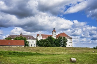 Pretzsch Elbe Castle, Bad Schmiedeberg, Saxony-Anhalt, Germany, Europe