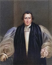 Rev Daniel Wilson 1778 to 1858 Bishop of Calcutta, Historical, digitally restored reproduction from