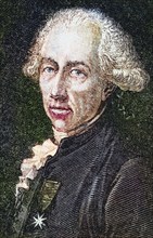 François XII. Alexandre Frederic, duc de La Rochefoucauld-Liancourt (born 11 January 1747 in La