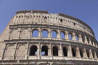 The Colosseum, Amphitheatrum Novum or Amphitheatrum Flavium, Colosseo, Anfiteatro Flavio,