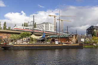 Holzmarkt 25, urban neighbourhood in Berlin-Friedrichshain. Internationally recognised example of