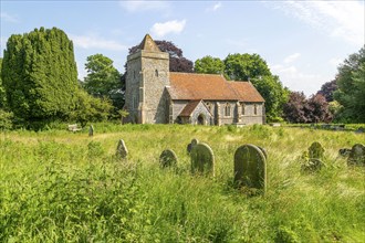 Village parish church of Saint Mary, Boyton, Suffolk, England, UK