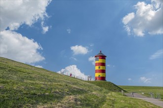 Pilsum Lighthouse, Pilsum, Krummhörn, East Frisia, Lower Saxony, Germany, Europe