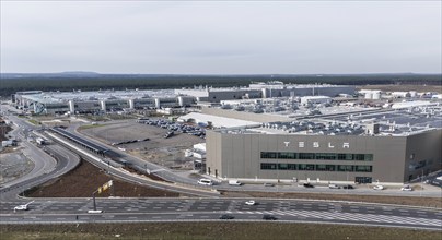 Tesla Giga Factory in Grünheide, 26/02/2024