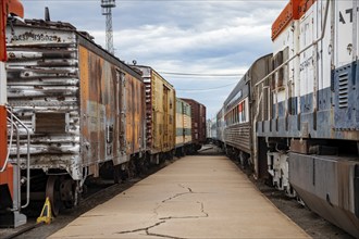 Pueblo, Colorado, The Pueblo Railway Museum. The museum consists of an outdoor exhibit next to the