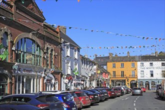 Historic buildings, Pearse Street, Kinsale, County Cork, Ireland, Irish Republic, Europe