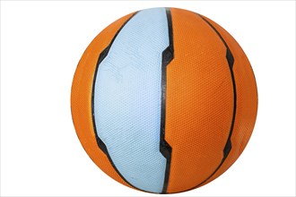 Close-up of a cropped basketball