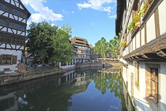 La Petite France, historic old town district of Strasbourg