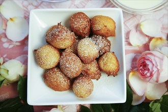 Swabian cuisine, fat baked, Nonnenfürzle, Nonnenfürzchen, Swabian classic, lard baked, Swabian