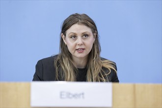 Ariel Elbert, board member of Keshet Germany, recorded during a press conference at the Federal