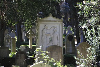 The Protestant Cemetery, Cimitero acattolico, also known as Cimitero degli Inglesi or Cimitero dei