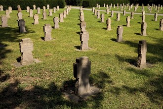 Memorial, a translocated war memorial by Professor Karl Menser, Beuel Cemetery, Bonn, North