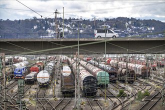 The Hagen-Vorhalle marshalling yard, one of the 9 largest in Germany, is located on the