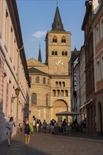 St Peter's Cathedral in Trier, the oldest church in Germany, in Trier, Rhineland-Palatinate,