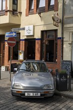 Restaurant, Café zum Anker, crime scene inspector Horst Schimanski cult pub, original Citroën CX