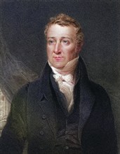 William Huskisson 1770 to 1830 English statesman financier and Member of Parliament, Historical,