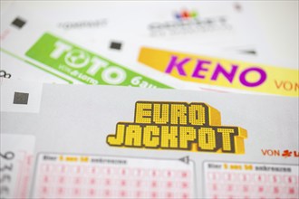 Tickets, gambling, lottery tickets, Toto, KENO from LOTTO, EURO JACKPOT 5 out of 50