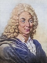 Alain-Rene Le Sage (1668-1747) French novelist and playwright. From the book The Masterpiece