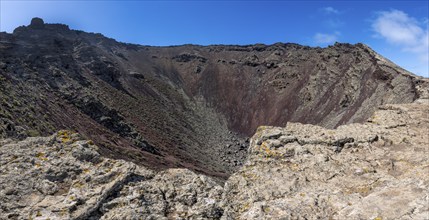 La Corona volcanic crater, Lanzarote, Ye, Canary Islands, Spain, Europe