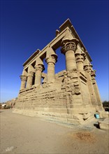 Temple of Isis, Temple of Isis of Philae on the island of Agilkia, Temple of Isis, Kiosk of Trajan,