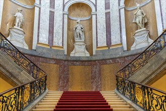 Bode Museum, staircase to the exhibition rooms, Berlin, Germany, Europe