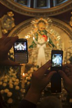 Black Madonna, Sanctuary, Santuario Virgen de la Cabeza, Andujar, Province of Jaon, Andalusia,