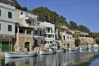 Fishing boats in the port of Cala Figuera, Majorca, Balearic Islands, Spain, Europe