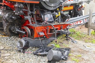 There was a serious accident between a train on the Weißeritz Valley Railway and a lorry from the