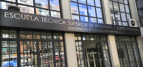 Escuela Technica Superior de Ingeniera Y Diseño Industrial, University Polytechnic, Madrid city