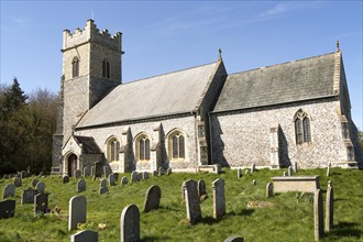 Parish church of Saint Mary, Somerleyton, Suffolk, England, UK