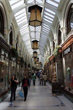 Royal Arcade, Norwich, England. George Skipper's Royal Arcade, a shopping centre in the Art Nouveau