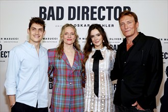 Elie Kämpfen, Anne Ratte-Polle, Bella Dayne and Oliver Masucci at the Berlin premiere of Bad