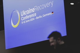 Volodymyr Selenskyj, President of Ukraine, taken during the Ukraine Recovery Conference URC in