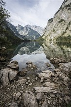 Obersee, Königssee, Schönau, Berchtesgaden National Park, Berchtesgadener Land, Upper Bavaria,